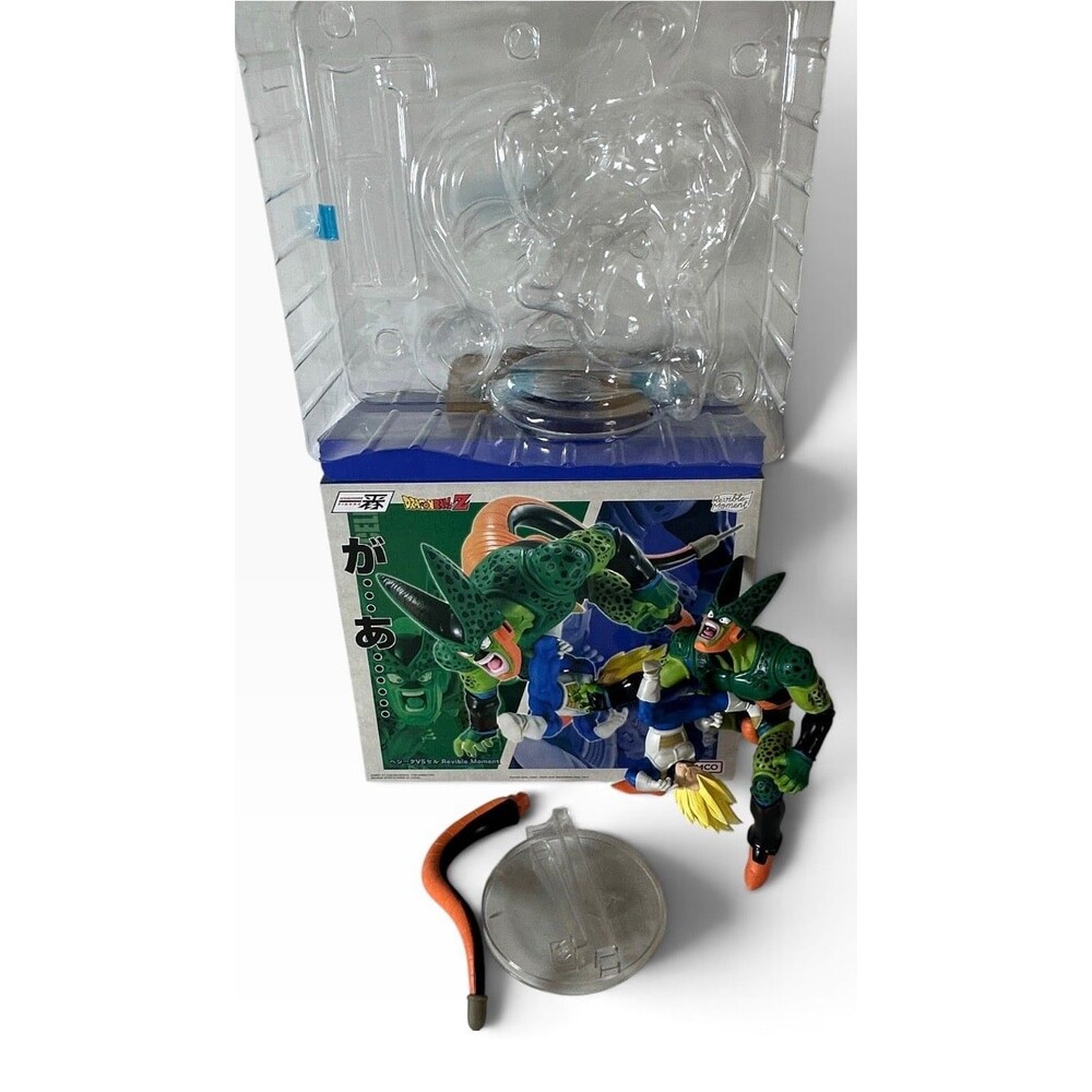 Vegeta vs Cell Dragon History II Revible Moment Figure Dragon Ball Bandai